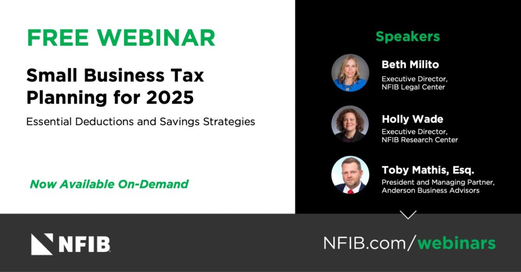 Small Business Tax Planning Tips for 2025