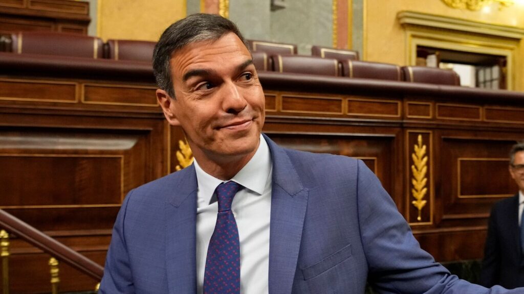 Spanish Prime Minister Pedro Sánchez.